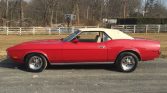 1st gen classic red 1972 Ford Mustang convertible For Sale
