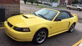 4th gen yellow 2001 Ford Mustang GT 5spd manual For Sale