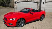 6th gen red 2015 Ford Mustang GT Premium convertible For Sale