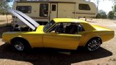 1st generation yellow 1968 Ford Mustang 450 HP For Sale