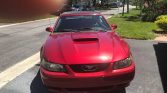 4th gen red 2004 Ford Mustang V6 convertible auto For Sale