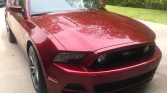 5th gen Metallic Ruby Red 2014 Ford Mustang GT 5.0 For Sale