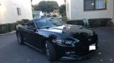 6th gen black 2017 Ford Mustang EcoBoost convertible For Sale