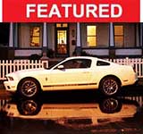 White 2012 Ford Mustang Premium V6 automatic For Sale