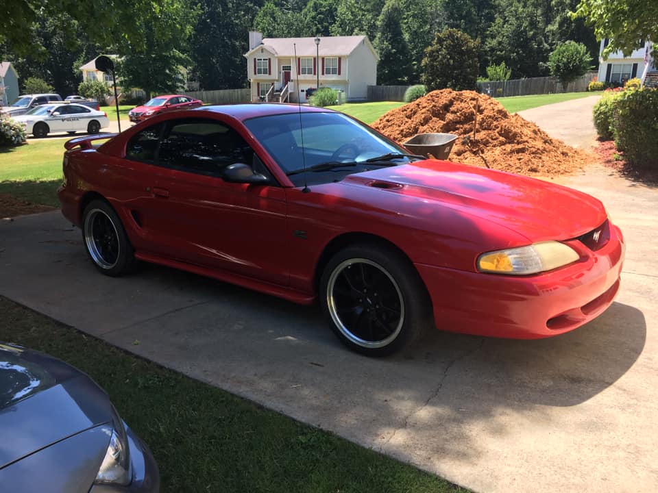 4th Gen Red 1995 Ford Mustang GT Supercharged 500 HP SOLD 