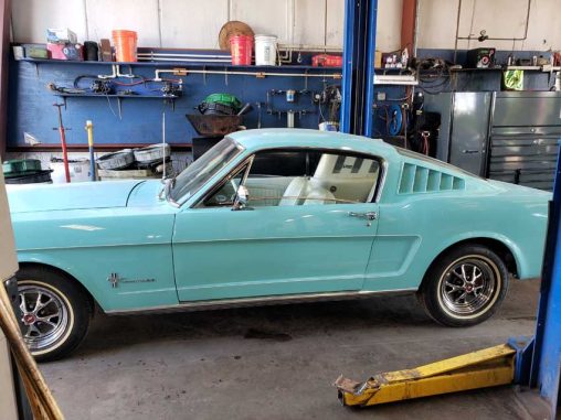 1st gen light blue 1965 Ford Mustang Fastback 2+2 For Sale ...