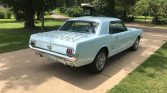 1st gen light blue 1966 Ford Mustang V8 automatic For Sale