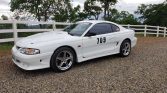 4th gen white 1995 Ford Mustang GT fully built For Sale