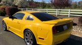 5th gen yellow supercharged 2005 Ford Mustang Saleen For Sale