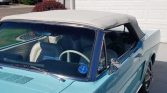 1st gen light blue 1965 Ford Mustang V8 convertible For Sale