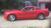 5th gen red 2008 Ford Mustang GT Premium 5spd For Sale
