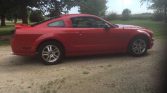 5th gen red 2008 Ford Mustang GT Premium 5spd For Sale