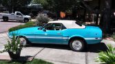 1st gen light blue 1973 Ford Mustang 351 Windsor For Sale