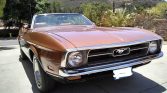 1st gen brown 1972 Ford Mustang V8 3spd automatic For Sale