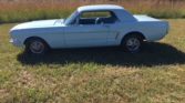 1st gen light blue 1966 Ford Mustang 289 automatic For Sale