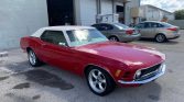 1st gen red 1970 Ford Mustang 302 V8 automatic For Sale