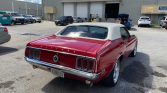 1st gen red 1970 Ford Mustang 302 V8 automatic For Sale