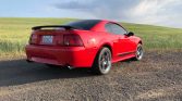 4th gen red 2003 Ford Mustang Mach 1 V8 6spd manual For Sale