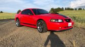 4th gen red 2003 Ford Mustang Mach 1 V8 6spd manual For Sale