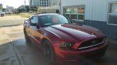 5th gen Ruby Red Metallic 2014 Ford Mustang 3.7L V6 For Sale