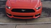 6th gen Bright Orange 2015 Ford Mustang V6 6spd For Sale