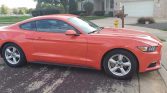 6th gen Bright Orange 2015 Ford Mustang V6 6spd For Sale