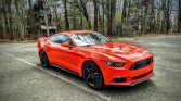 6th gen Competition Orange 2015 Ford Mustang EcoBoost For Sale