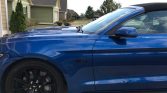 6th gen blue 2017 Ford Mustang GT convertible V8 For Sale