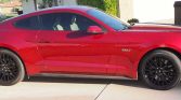6th gen Ruby Red Metallic 2015 Ford Mustang manual For Sale