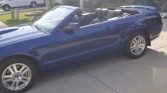 5th gen blue 2008 Ford Mustang GT Premium convertible For Sale
