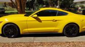 6th gen yellow 2015 Ford Mustang EcoBoost Premium For Sale