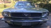 1st gen Sauterne Gold 1966 Ford Mustang V8 automatic For Sale