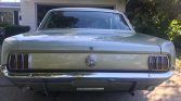 1st gen Sauterne Gold 1966 Ford Mustang V8 automatic For Sale
