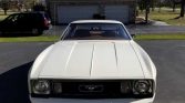 1st generation white 1973 Ford Mustang V8 3spd manual For Sale