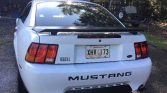 4th gen white 2003 Ford Mustang Mach 1 V8 automatic For Sale