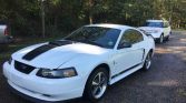4th gen white 2003 Ford Mustang Mach 1 V8 automatic For Sale