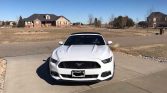 6th gen white 2015 Ford Mustang GT Premium convertible For Sale