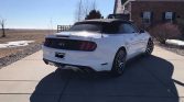 6th gen white 2015 Ford Mustang GT Premium convertible For Sale