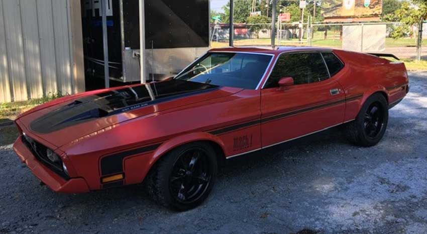 1st gen red 1972 Ford Mustang Mach 1 351 Cleveland For Sale ...