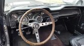 1st generation black 1968 Ford Mustang manual For Sale