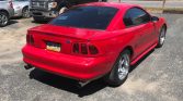 4th gen red 1997 Ford Mustang Cobra manual drag car For Sale
