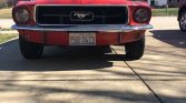 1st generation red 1967 Ford Mustang 289 automatic For Sale
