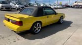 3rd gen yellow 1992 Ford Mustang LX convertible 5.0 For Sale