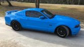 5th gen Grabber Blue 2011 Ford Mustang GT Premium For Sale