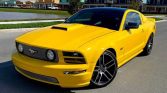 5th gen yellow 2005 Ford Mustang GT V8 manual For Sale