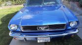 1st gen blue 1966 Ford Mustang automatic 6 cylinder For Sale