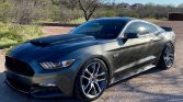 6th gen Gunmetal Grey Metallic 2016 Ford Mustang GT Premium For Sale