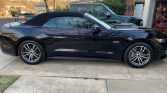 6th gen black 2017 Ford Mustang GT convertible For Sale