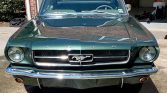 1st gen Midnight Green 1965 Ford Mustang 6 cylinder For Sale