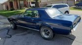 1st gen blue 1967 Ford Mustang 289 V8 automatic For Sale